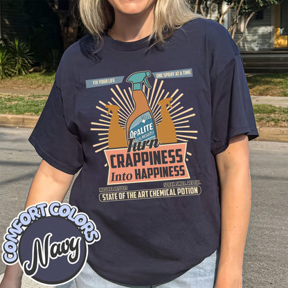 Opalite Spray Ad, Don't Sweat It, Magical Results, TS Showgirl Tshirt