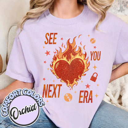 See You Next Era Comfort Colors T Shirt, the 12th Album 2025 T Shirt, Music Concert Tee for Ts Fans, Country Music Tee Gift, Women’s Tee