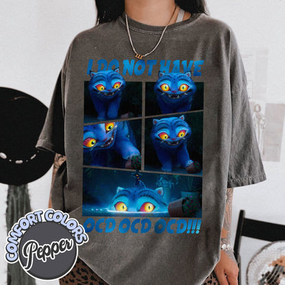 Cute Demon Hunter Tiger Comfort Tshirt, Derpy the Tiger Demon Hunter Tee, Hunters Tiger Fan, Kpop Saja Boys, I Do Not Have Ocd Ocd Ocd Shirt