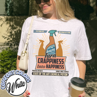 Opalite Spray Ad, Don't Sweat It, Magical Results, TS Showgirl Tshirt