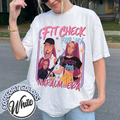 Fit Check for My Napalm Era Comfort Colors T Shirts, Kpop Mira Shirt, Kpop Demon Hunters Tee, Huntrix Girl T-Shirt, Kpop Movie Fan Gift