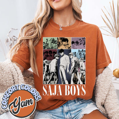 Saja Boys Kpop Demon Hunters Comfort Colors T Shirt, Saja Boys Huntrix, Mira Pullover for Zoey, Demon Hunter Merch, Jinu Tee, Rumi Fan Gift