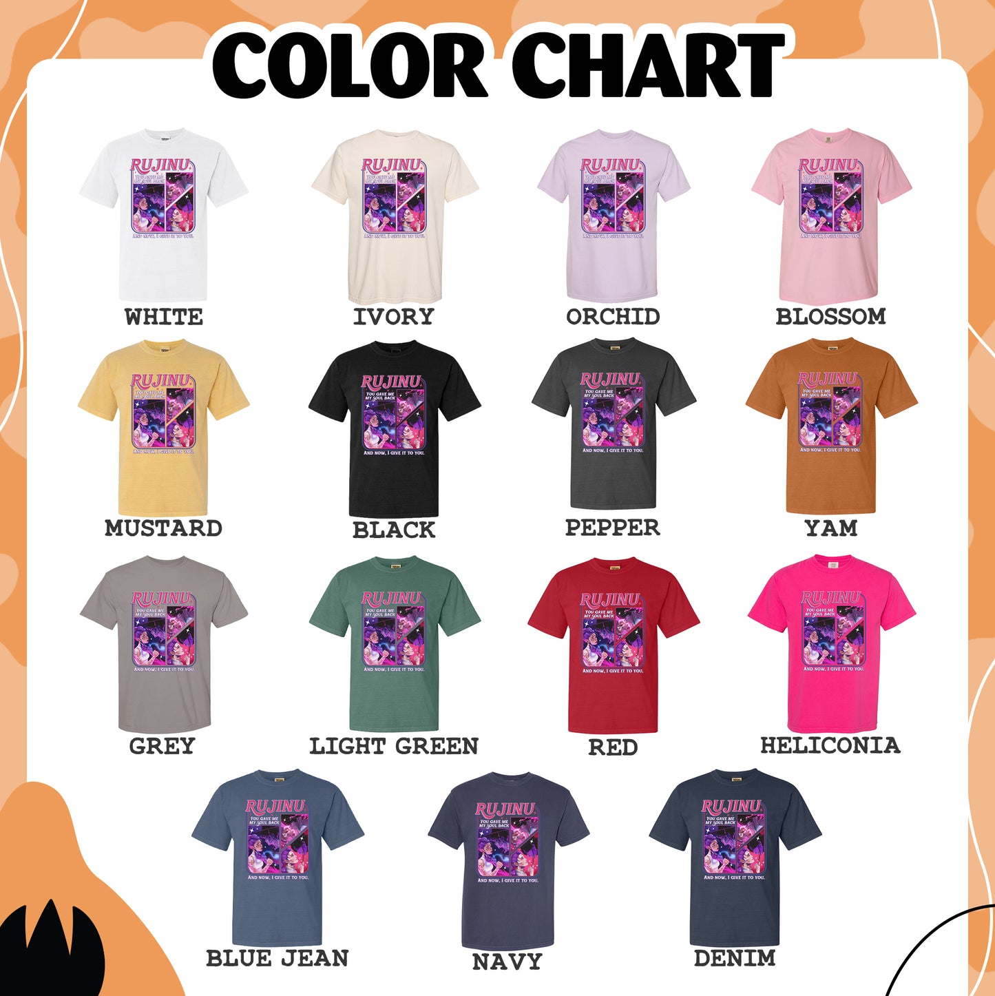 Jinu Rumi Saja Boys Kpop Comfort Colors T-Shirt, Rujinu Demon Hunters Tee, Kpop Huntrix Shirt, Music y2K T-Shirt, Saja Boys Huntrix PIN