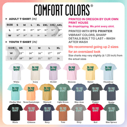 Be The Light Matthew 5:14 Christian Christmas Bible Verse Shirt