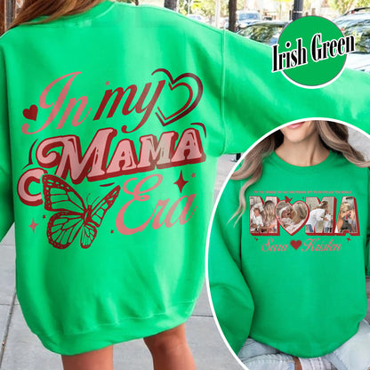 CUSTOM MAMA Photo Sweatshirt,Customized Mother's Day Gift,Gift For Mama,Gift for MOM