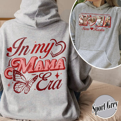 CUSTOM MAMA Photo Hoodie,Customized Mother's Day Gift,Gift For Mama,Gift for MOM