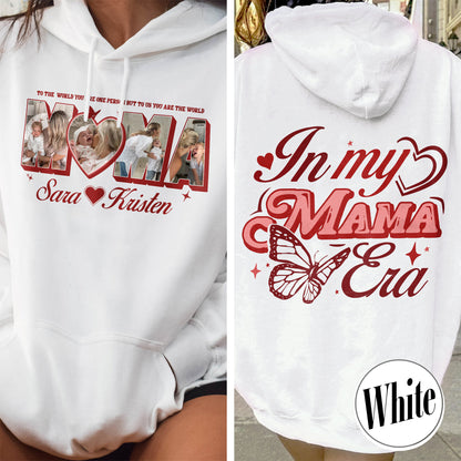 CUSTOM MAMA Photo Hoodie,Customized Mother's Day Gift,Gift For Mama,Gift for MOM