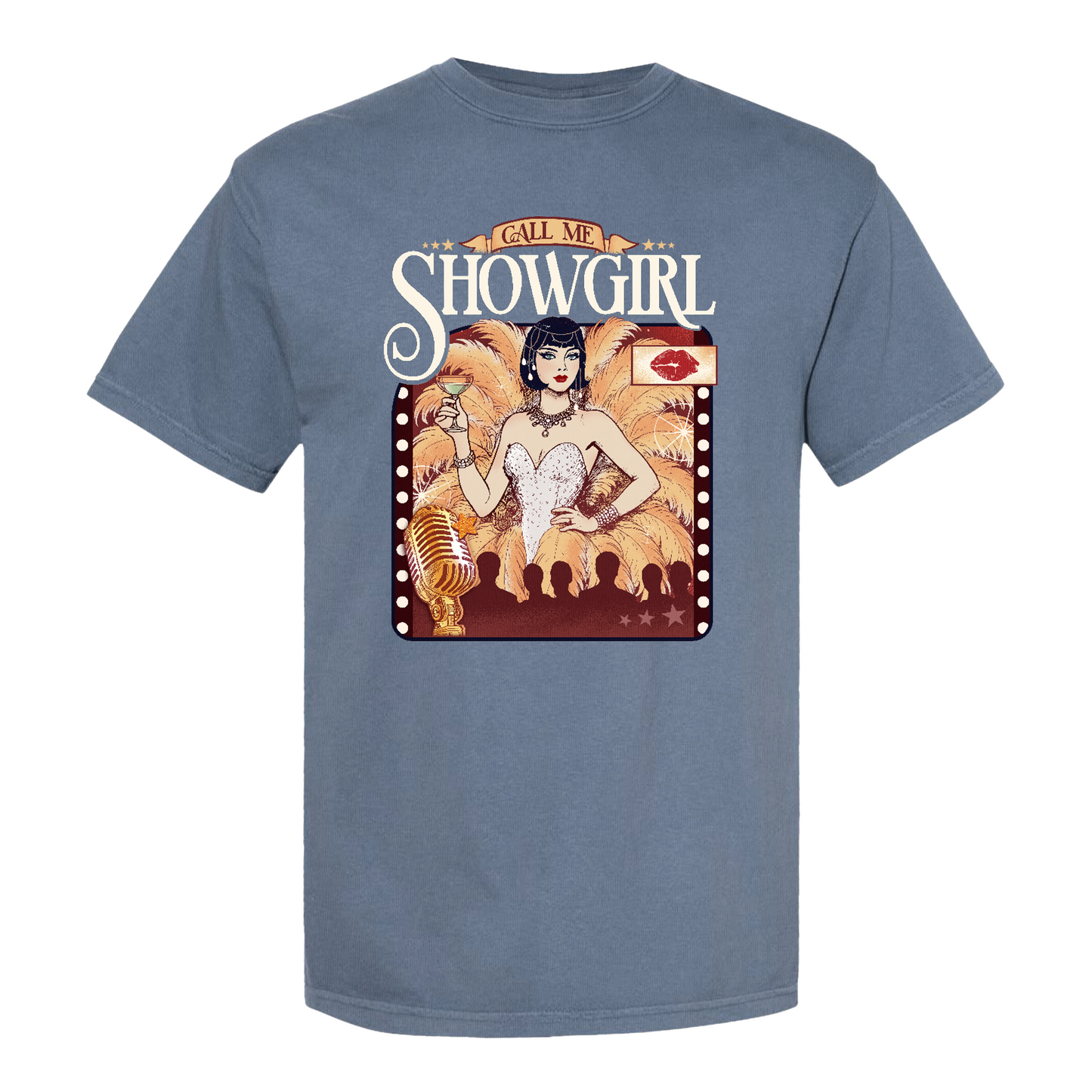 Call Me Showgirl Shirt, Retro Showgirl Era Tee, Vintage Showgirl Shirt, Trendy Fan Gift Top