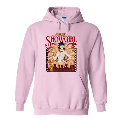 Call Me Showgirl Hoodie, Retro Showgirl Era Hoodie, Vintage Showgirl Hoodie, Trendy Fan Gift Top