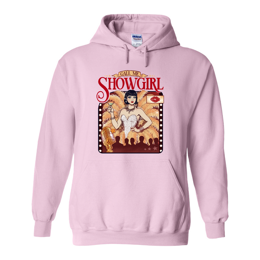 Call Me Showgirl Hoodie, Retro Showgirl Era Hoodie, Vintage Showgirl Hoodie, Trendy Fan Gift Top