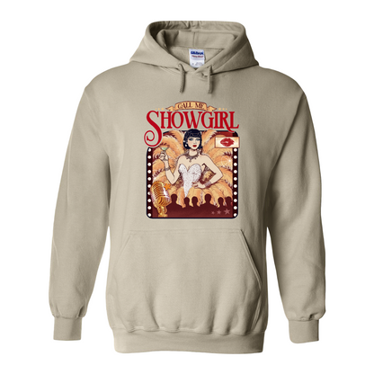 Call Me Showgirl Hoodie, Retro Showgirl Era Hoodie, Vintage Showgirl Hoodie, Trendy Fan Gift Top