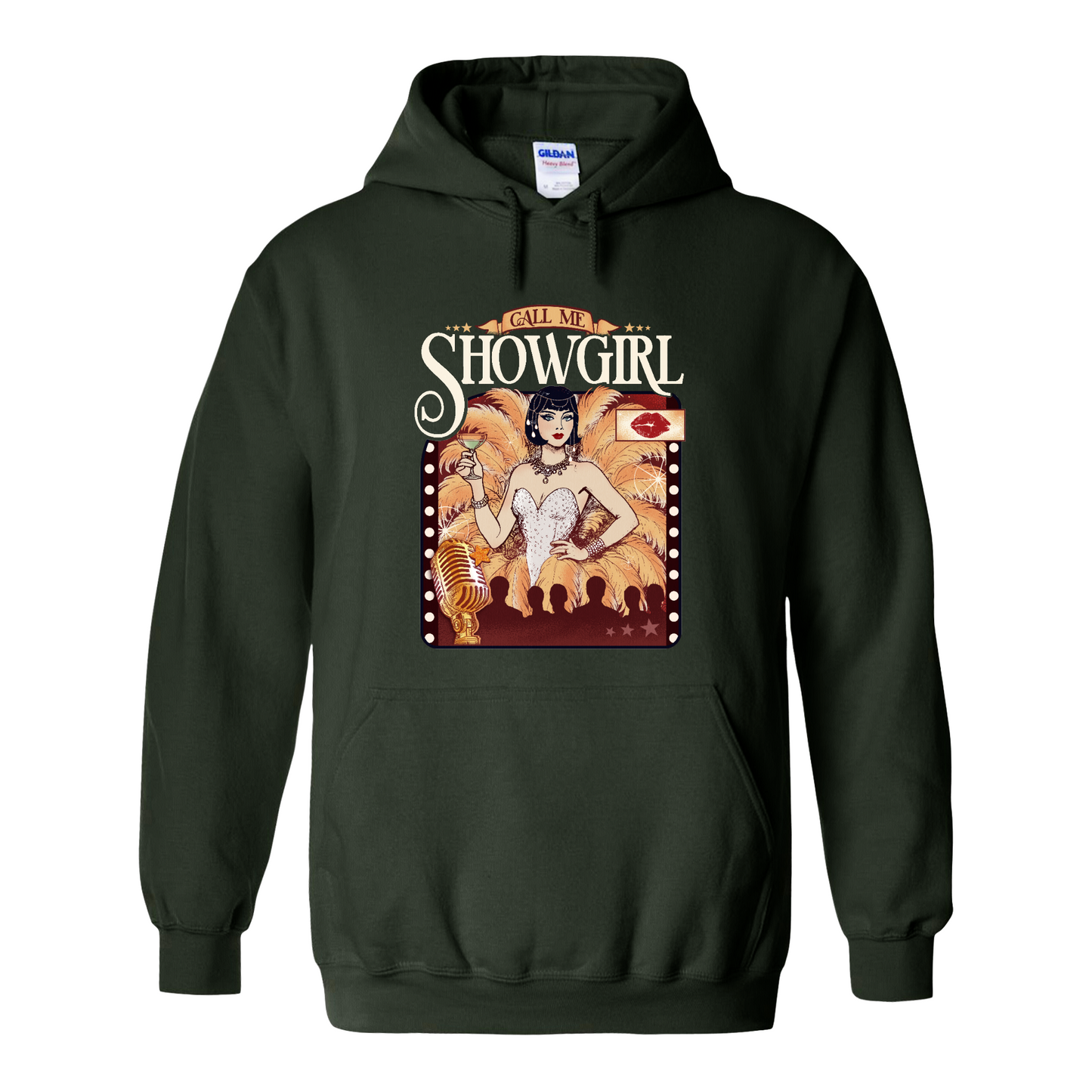 Call Me Showgirl Hoodie, Retro Showgirl Era Hoodie, Vintage Showgirl Hoodie, Trendy Fan Gift Top