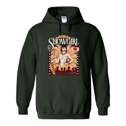 Call Me Showgirl Hoodie, Retro Showgirl Era Hoodie, Vintage Showgirl Hoodie, Trendy Fan Gift Top