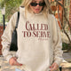 Called To Serve Hoodie, Christian Bible Hoodie, Mark 10:45 Scripture Hoodie, Faith Based Hoodie