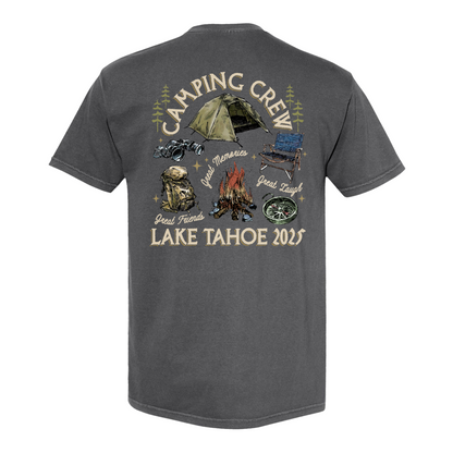 Camping Comfor Color Shirt, Custom Camping Crew 2025 Shirt, Friends Camping Shirt, Matching Camping Tees