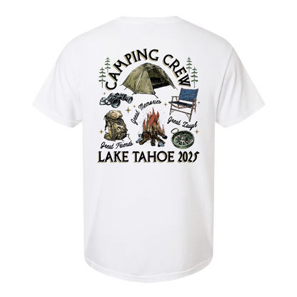 Camping Comfor Color Shirt, Custom Camping Crew 2025 Shirt, Friends Camping Shirt, Matching Camping Tees