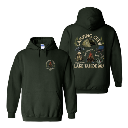 Camping Hoodie, Custom Camping Crew 2025 Hoodie, Friends Camping Hoodie, Matching Camping Hoodie
