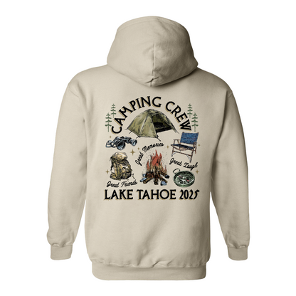 Camping Hoodie, Custom Camping Crew 2025 Hoodie, Friends Camping Hoodie, Matching Camping Hoodie