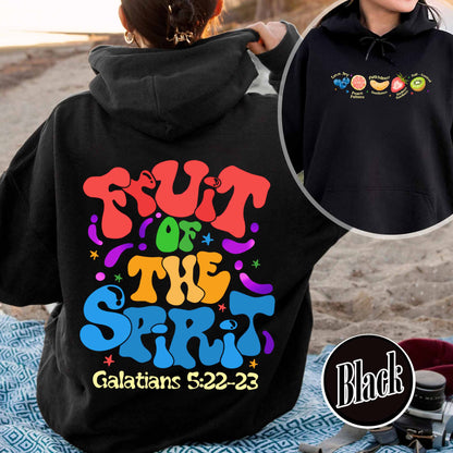 Christian Hoodie, Fruit of the Spirit Christian Hoodie, Bible Verse Hoodie, Jesus Faith Apparel