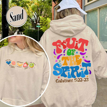 Christian Hoodie, Fruit of the Spirit Christian Hoodie, Bible Verse Hoodie, Jesus Faith Apparel