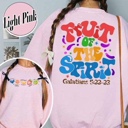 Christian Sweatshirt, Fruit of the Spirit Christian Sweatshirt, Bible Verse Sweatshirt, Jesus Faith Apparel