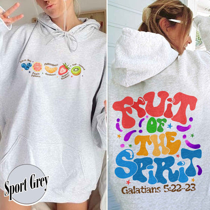 Christian Hoodie, Fruit of the Spirit Christian Hoodie, Bible Verse Hoodie, Jesus Faith Apparel