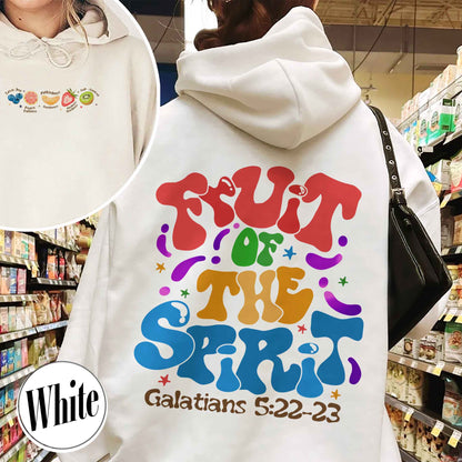 Christian Hoodie, Fruit of the Spirit Christian Hoodie, Bible Verse Hoodie, Jesus Faith Apparel