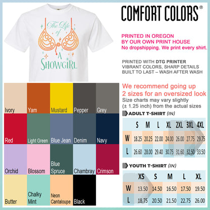 Life Showgirl Shirt, Country Music Fan Tee, Vintage Showgirl Era Top, New Album Inspired Shirt