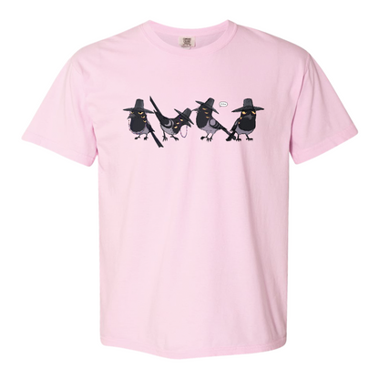 Sussy Kpop Demon Hunters Comfort Colors Shirt, Sussie Funny Shirt, Funny Gothic Raven Graphic Tee, Saja Boys Fans Tee, Gift for Huntrix Fans