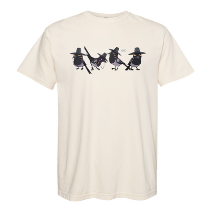 Sussy Kpop Demon Hunters Comfort Colors Shirt, Sussie Funny Shirt, Funny Gothic Raven Graphic Tee, Saja Boys Fans Tee, Gift for Huntrix Fans