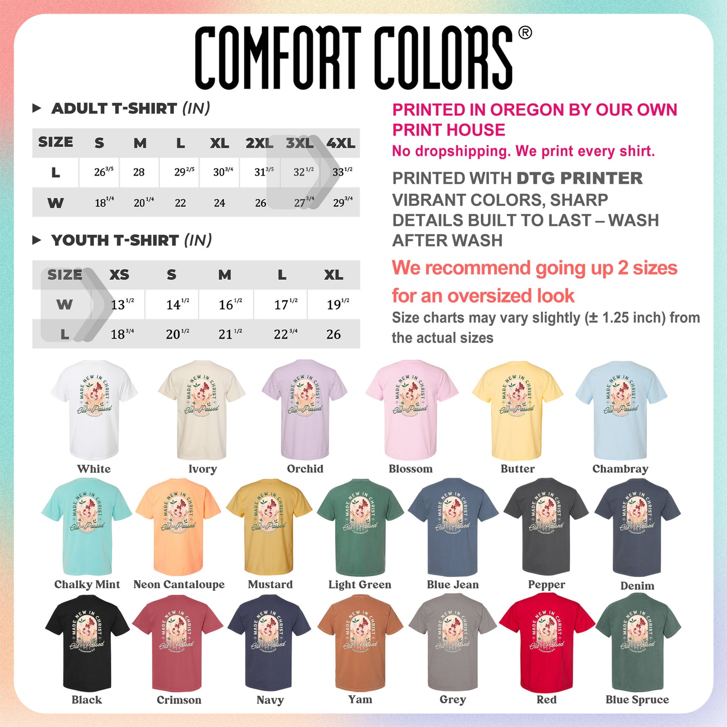 Made New in Christ Shirt – 2 Corinthians 5:17 Bible Verse Tee, Christian Faith Top