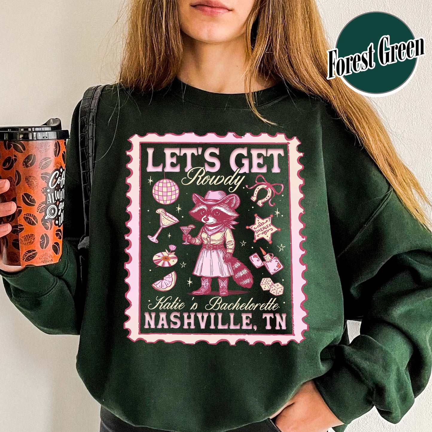 Nashville Bachelorette Sweatshirts, Custom Last Rodeo Sweatshirt,Western Bridal Party