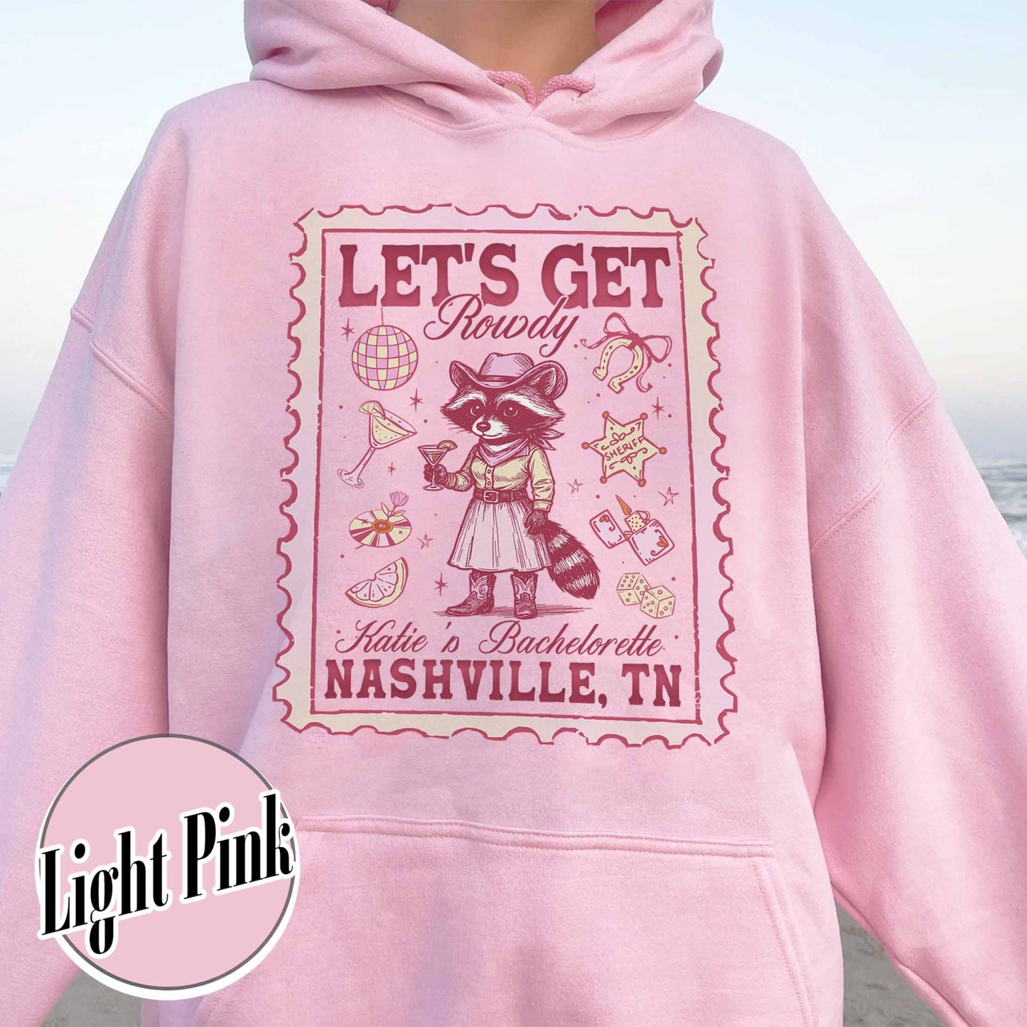 Nashville Bachelorette Hoodie, Custom Last Rodeo Hoodie,Western Bridal Party