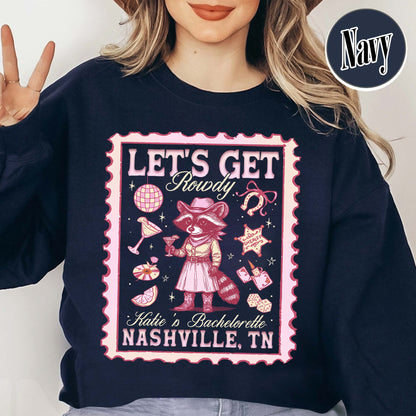 Nashville Bachelorette Sweatshirts, Custom Last Rodeo Sweatshirt,Western Bridal Party