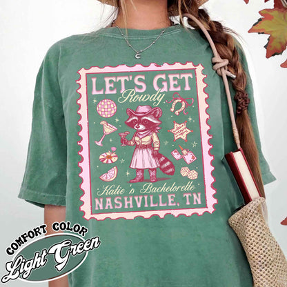 Comfort Colors® Nashville Bachelorette Shirts, Custom Last Rodeo Tshirt,Western Bridal Party