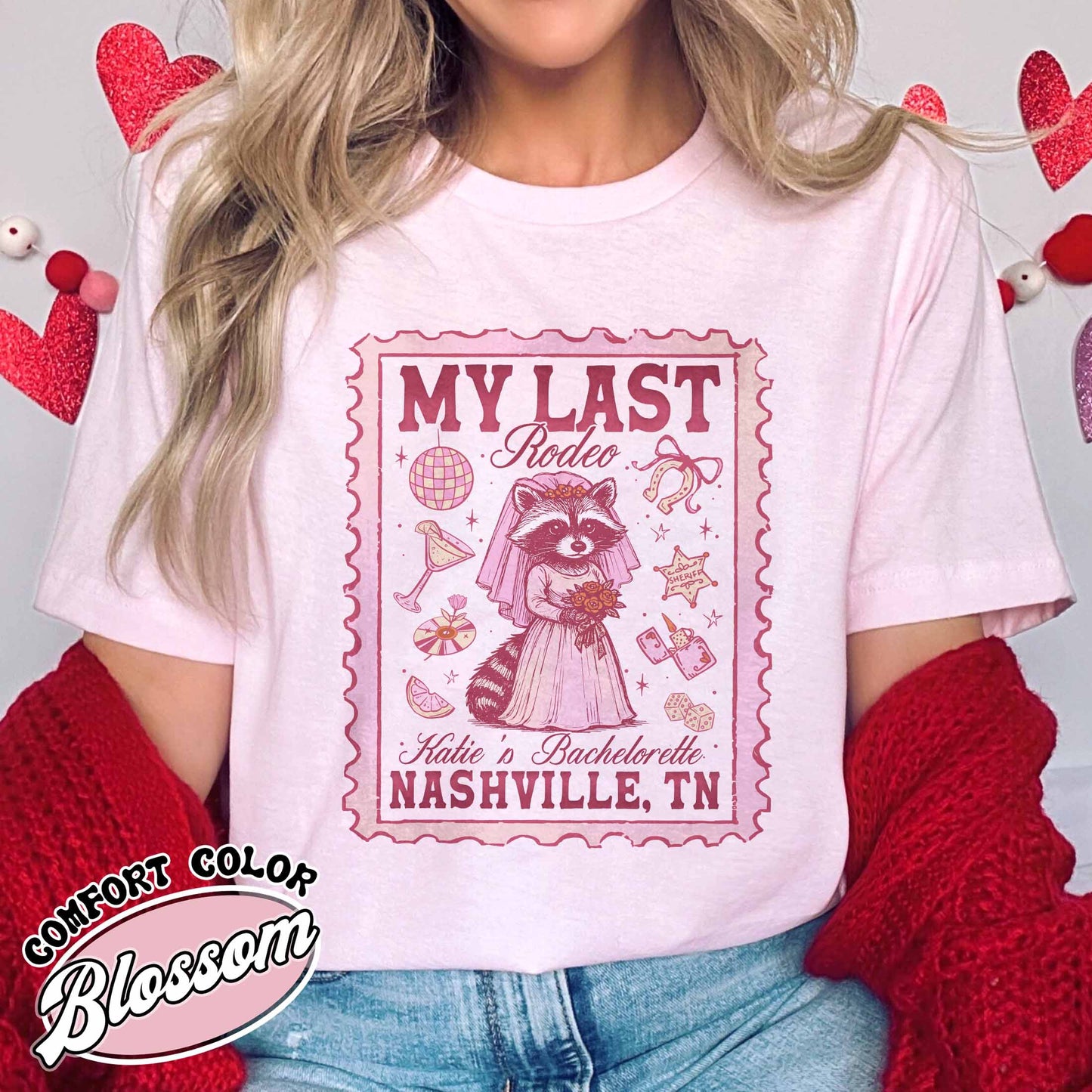 Comfort Colors® Nashville Bachelorette Shirts, Custom Last Rodeo Tshirt,Western Bridal Party