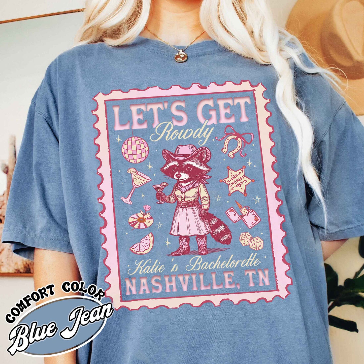Comfort Colors® Nashville Bachelorette Shirts, Custom Last Rodeo Tshirt,Western Bridal Party