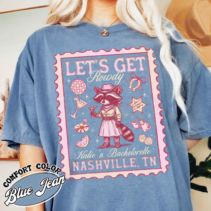 Comfort Colors® Nashville Bachelorette Shirts, Custom Last Rodeo Tshirt,Western Bridal Party