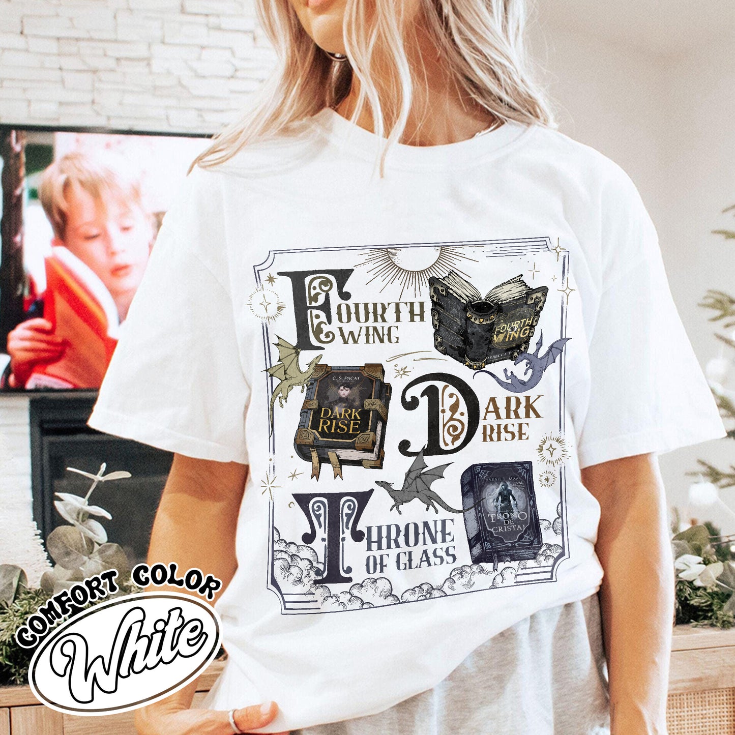 Comfort Colors® Subtle Anti Trump Shirt, FDT Book Lover Shirt, , Foxtrot Delta Tango, Democrat Feminist Shirt