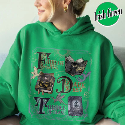 Subtle Anti Trump Hoodie, FDT Book Lover Hoodie , Foxtrot Delta Tango, Democrat Feminist Hoodie