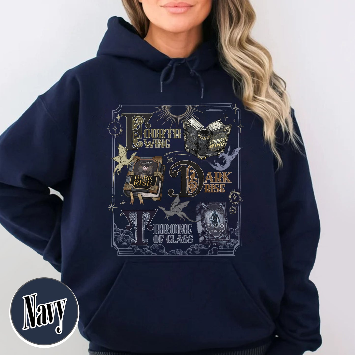 Subtle Anti Trump Hoodie, FDT Book Lover Hoodie , Foxtrot Delta Tango, Democrat Feminist Hoodie