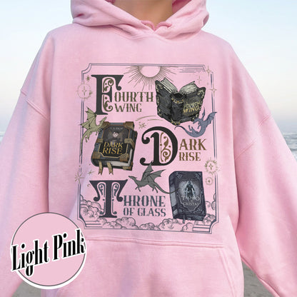 Subtle Anti Trump Hoodie, FDT Book Lover Hoodie , Foxtrot Delta Tango, Democrat Feminist Hoodie