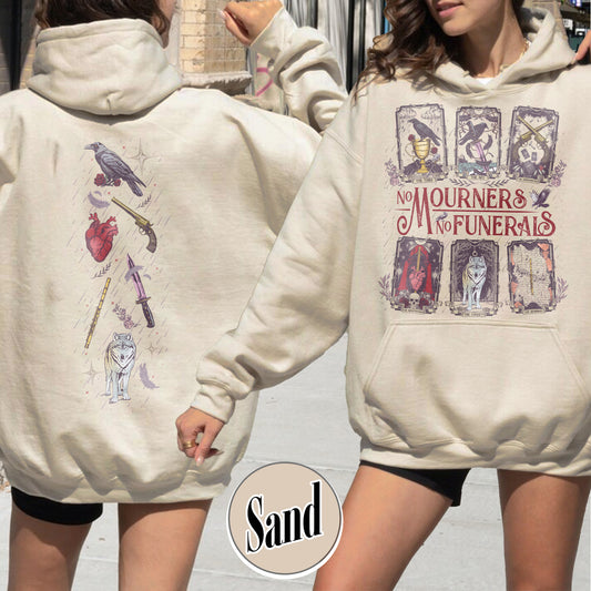 Crows Before Bros Hoodie,Support Your Local Murrder,Crow Lover Hoodie,No Mourners No Funerals