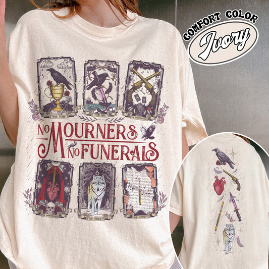 Crows Before Bros Comfort color Shirt,Support Your Local Murrder,Crow Lover Shirt,No Mourners No Funerals