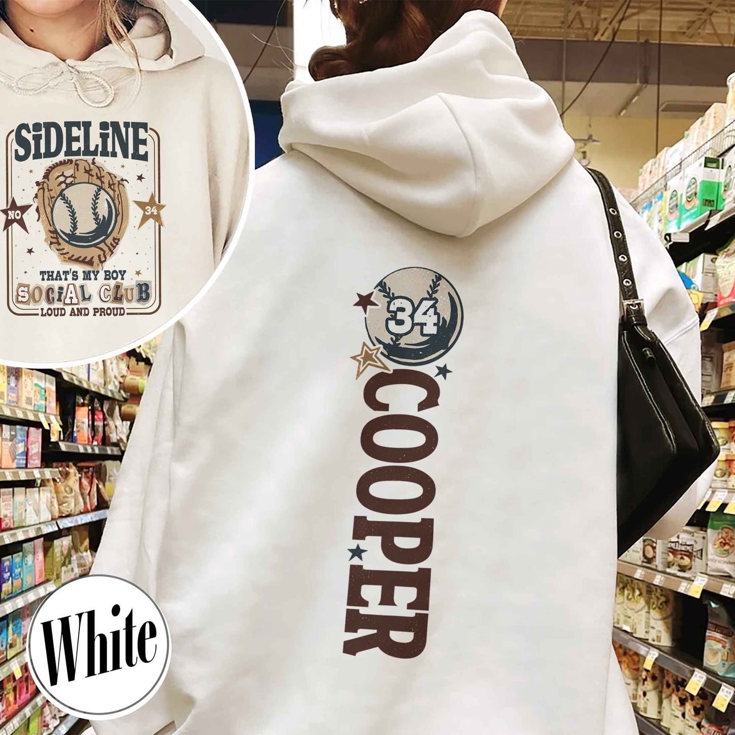 Custom Baseball Mom Hoodie,Custom That's My Boy Baseball Mom Hoodie, Personalized Gift for Mom Dad