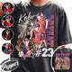 Custom Baseball Player Comfort Colors Shirt, Custom Name Baseball Shirt, Baseball Mom Custom Shirt, Bootleg Baseball