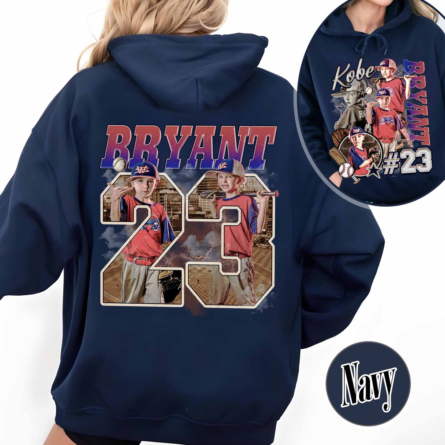 Custom Baseball Player Hoodie, Custom Name Baseball Hoodie, Baseball Mom Custom Hoodie, Bootleg Baseball