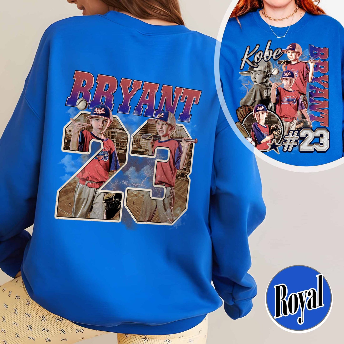 Custom Baseball Player Sweatshirt, Custom Name Baseball Sweatshirt, Baseball Mom Custom Sweatshirt, Bootleg Baseball