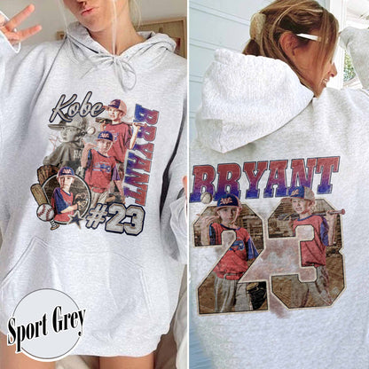Custom Baseball Player Hoodie, Custom Name Baseball Hoodie, Baseball Mom Custom Hoodie, Bootleg Baseball
