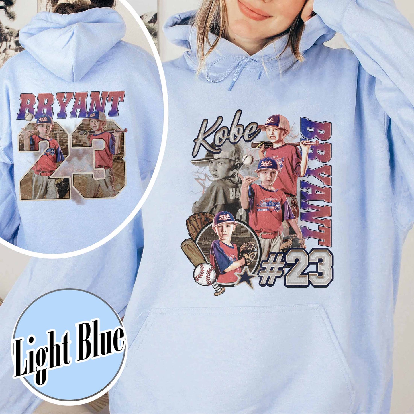 Custom Baseball Player Hoodie, Custom Name Baseball Hoodie, Baseball Mom Custom Hoodie, Bootleg Baseball